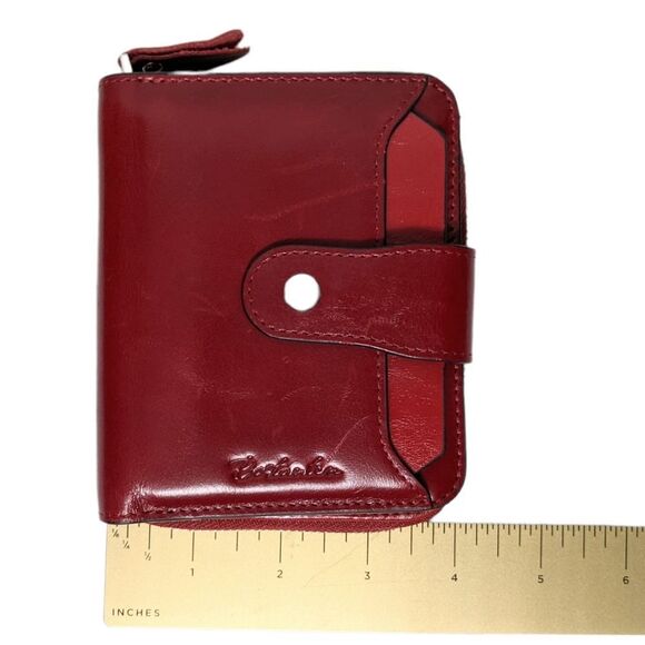 BOSTONTEN LNNA Hand Tooled Leather Wallet - Picture 7 of 8